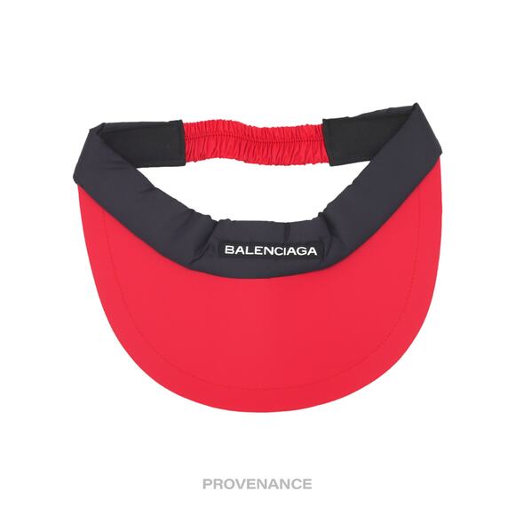 🔴 Balenciaga Visor - Black/Red - Picture 1 of 4